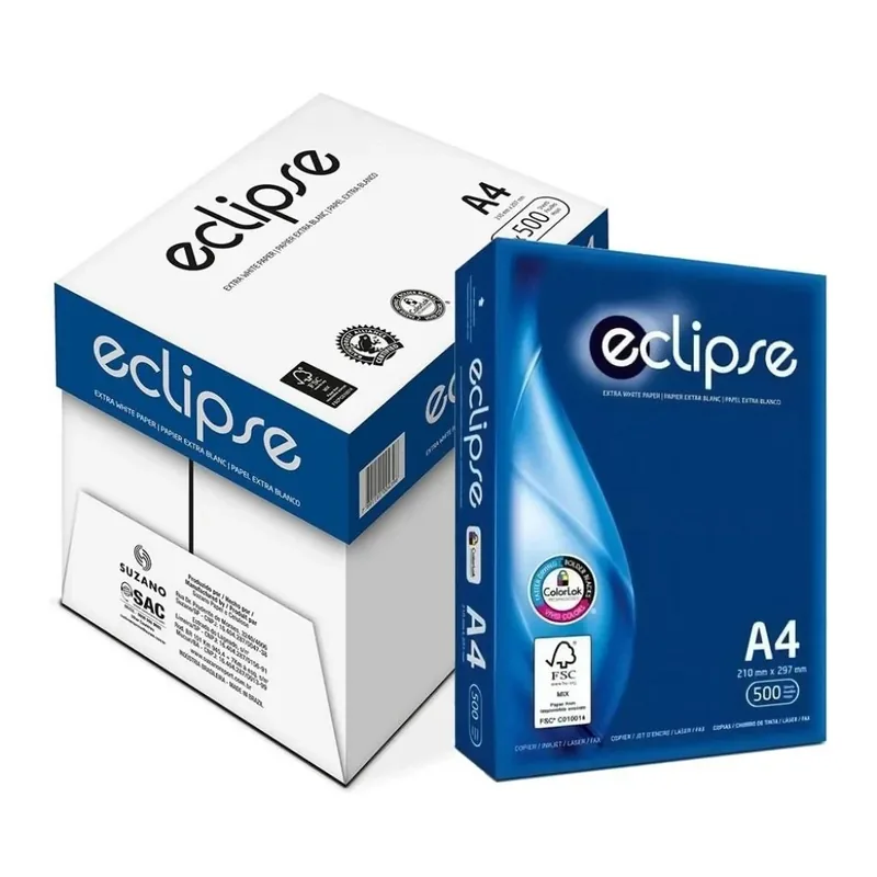 Resma de papel A4 marca Eclipse